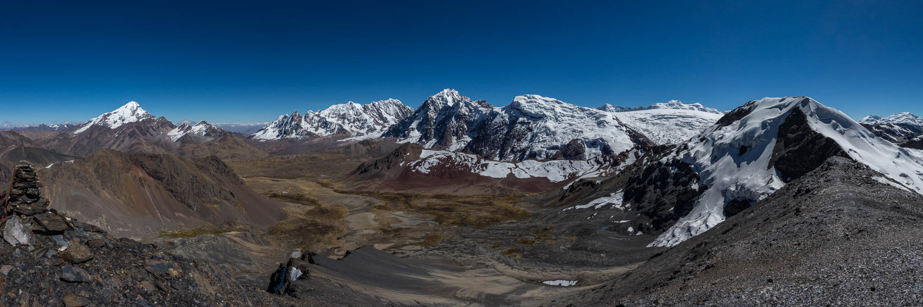 Vue du Huayruro Punco Sur, 5480 m