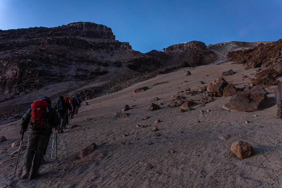 Montée à l'aurore