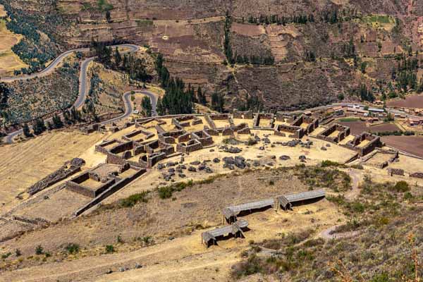 Pisac : greniers