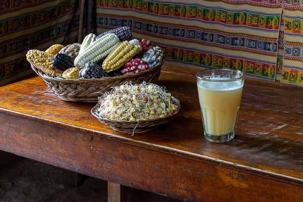 Urubamba : maïs et chicha