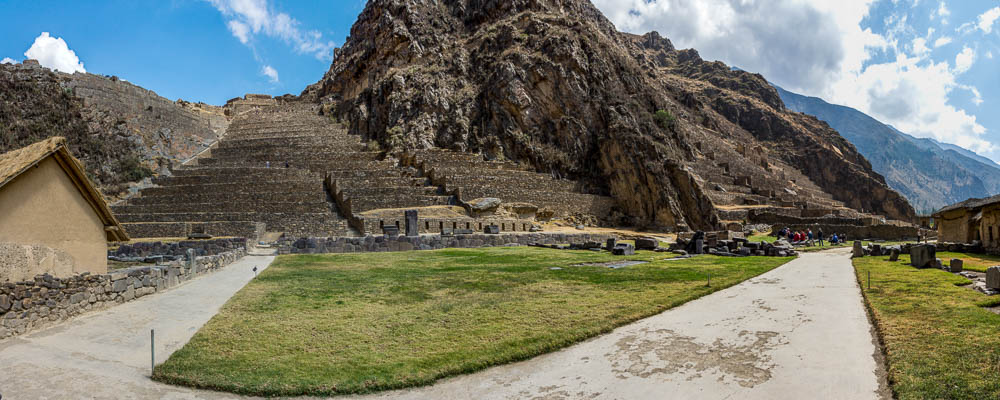 Ollantaytambo : entrée du site