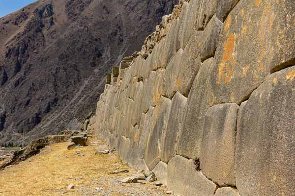 Ollantaytambo : muraille