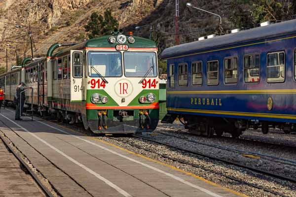 Train pour Machu Picchu