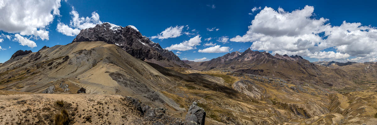 Panorama de la bosse près du petit col