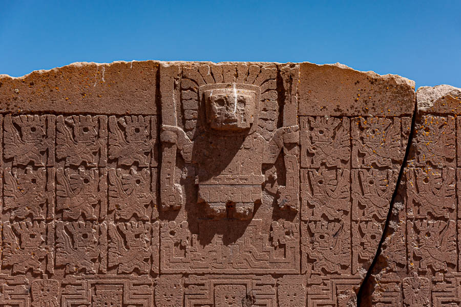 Tiwanaku : porte du Soleil