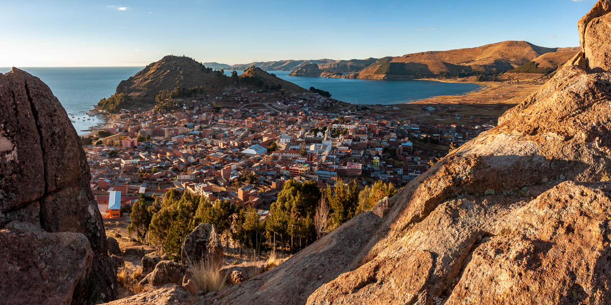 Copacabana vue de Horca del Inca