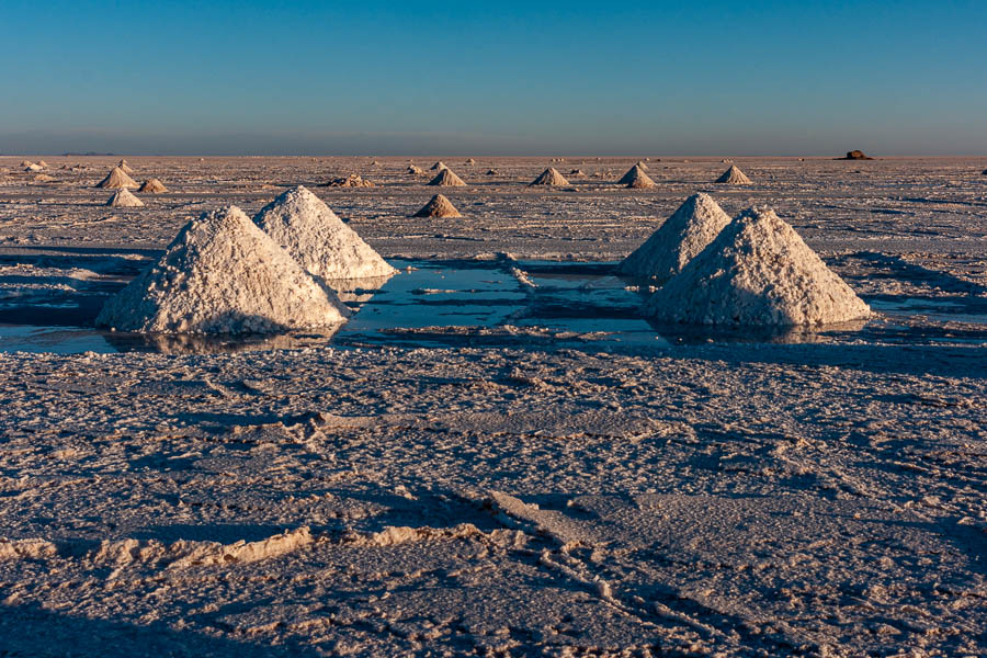 Salar d'Uyuni, 3654 m, près de Colchani