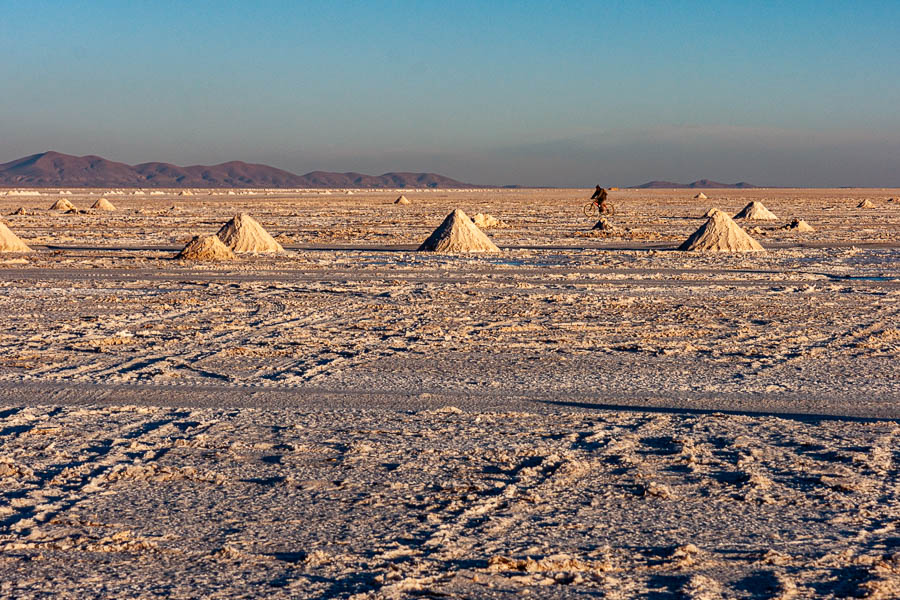 Salar d'Uyuni, 3654 m, près de Colchani