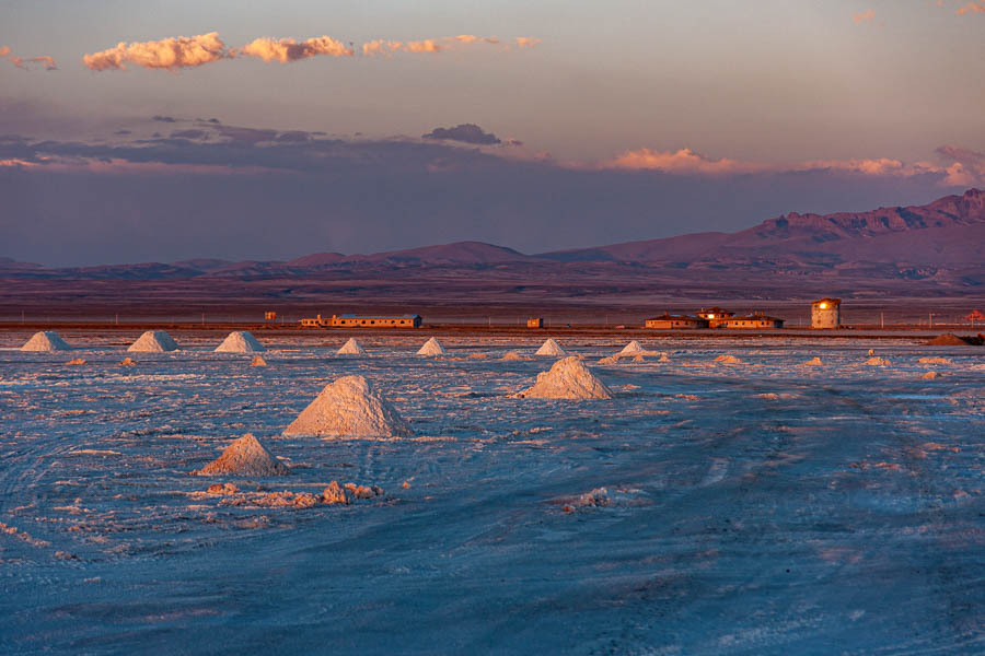 Salar d'Uyuni, 3654 m, près de Colchani