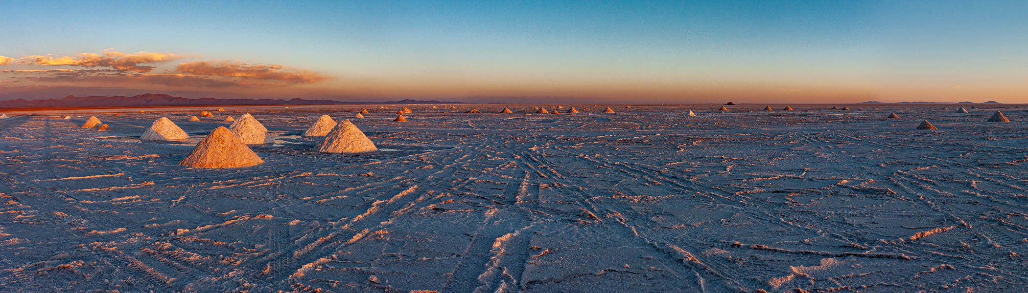 Salar d'Uyuni, 3654 m, près de Colchani