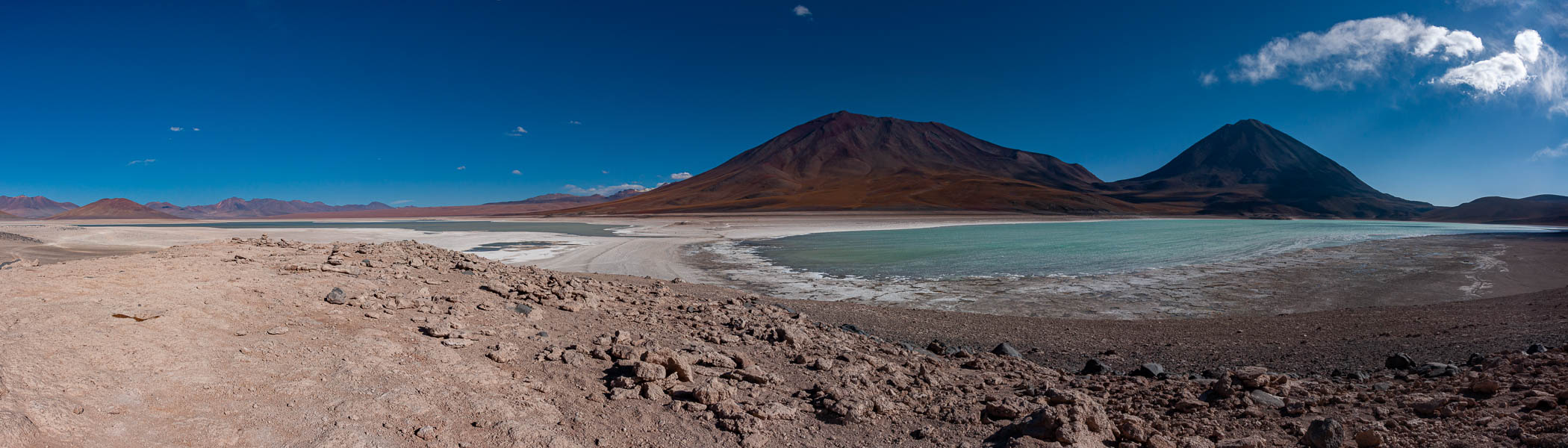 Laguna Blanca, laguna Verde et Licancabur