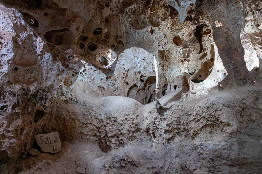 Cueva del Diablo : grotte « Galaxias »