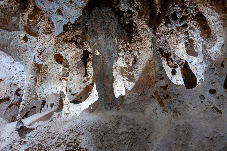 Cueva del Diablo : grotte « Galaxias »