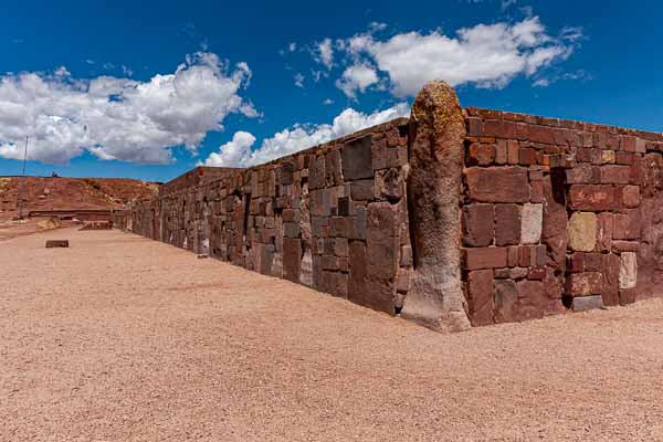 Tiwanaku : mur du Kalasasaya