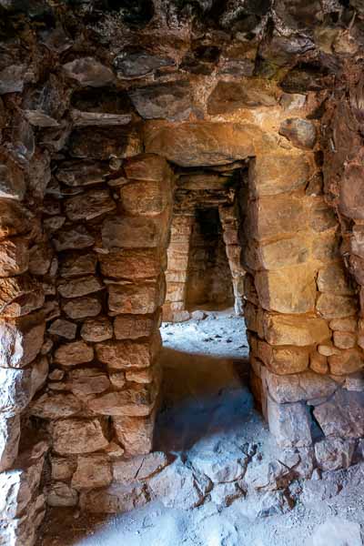 Lac Titicaca, île du Soleil : site inca, palais de Pilkokaina