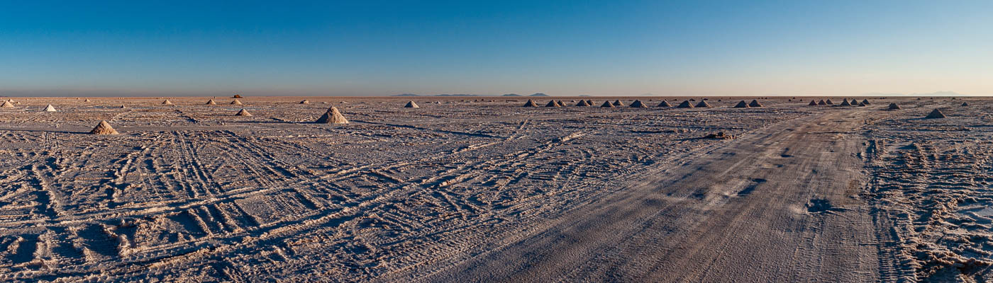 Salar d'Uyuni, 3654 m, près de Colchani