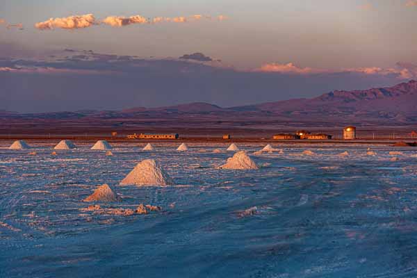 Salar d'Uyuni, 3654 m, près de Colchani