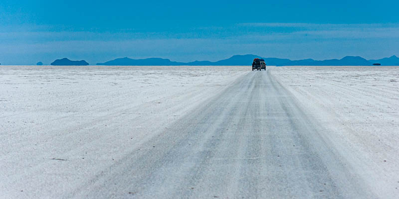Salar d'Uyuni : 4x4 et mirages