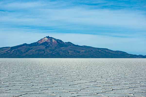 Salar d'Uyuni, volcan Tunupa