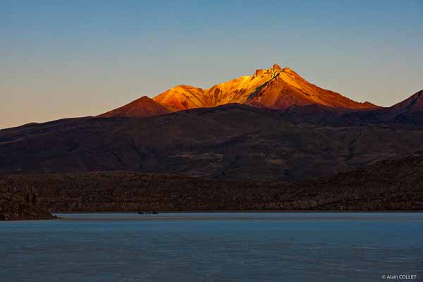 Salar d'Uyuni : lever de soleil