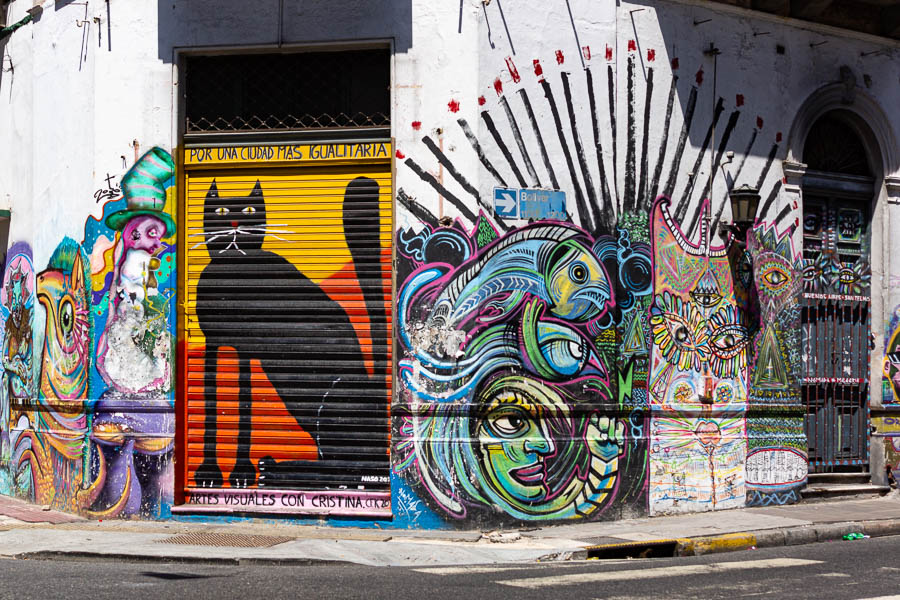 Buenos Aires : quartier San Telmo