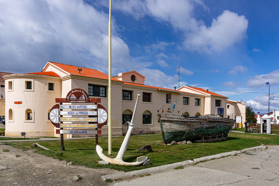 Ushuaia : musée maritime dans l'ancien bagne