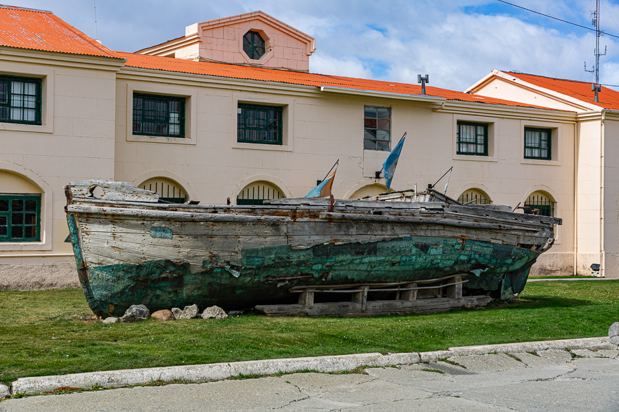 Ushuaia : musée maritime dans l'ancien bagne