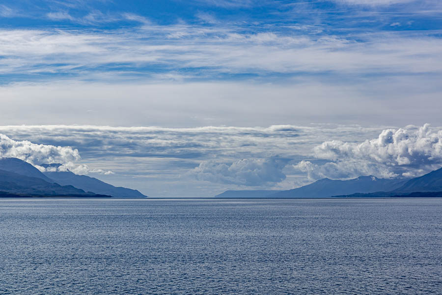 Ushuaia, canal Beagle : vers l'Atlantique