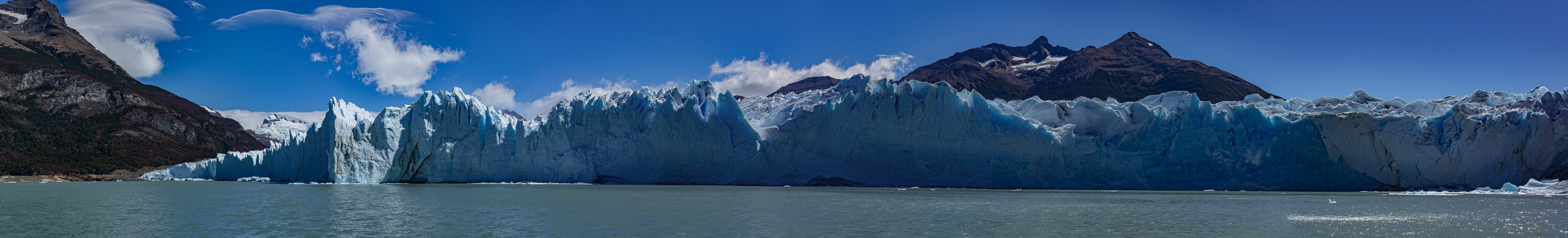 Glacier Perito Moreno : front sud