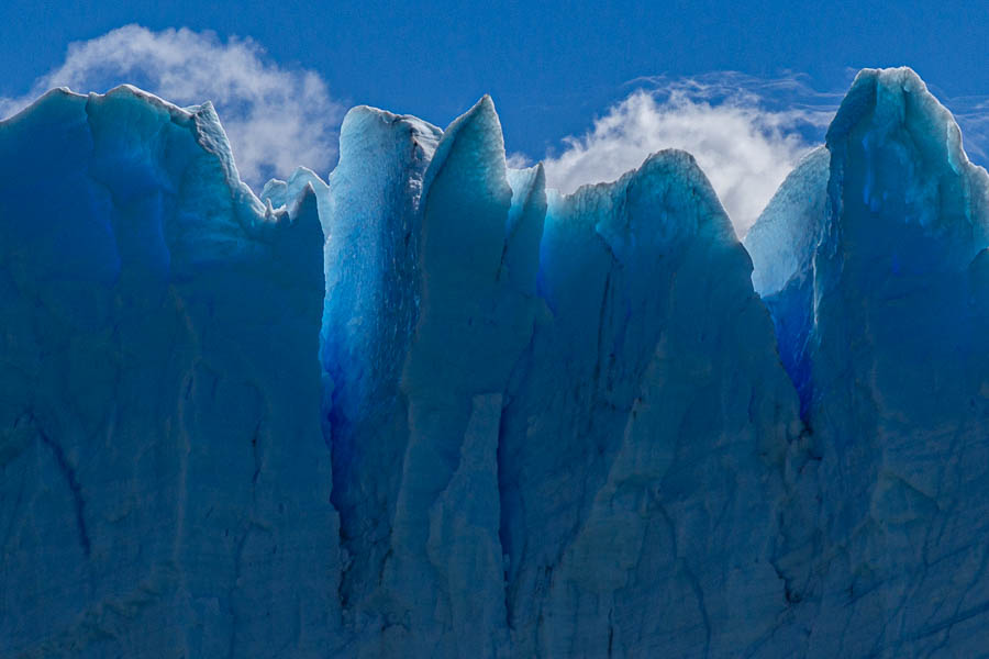 Glacier Perito Moreno : front sud