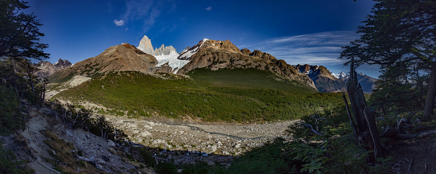 Fitz Roy et vallée de Piedras Blancas