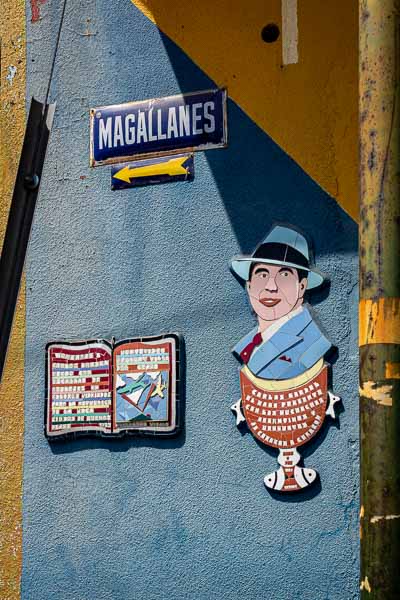 Buenos Aires, La Boca : Carlos Gardel
