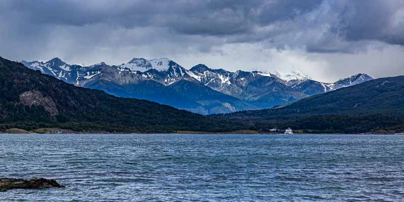 Baie de Lapataia, cordillère Darwin