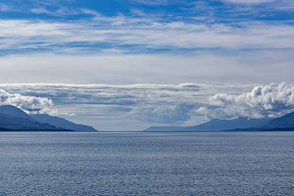 Canal Beagle vers l'Atlantique