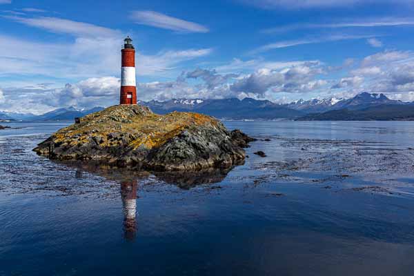 Ushuaia, canal Beagle : phare Les Eclaireurs