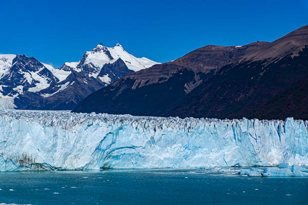 Glacier Perito Moreno : front nord
