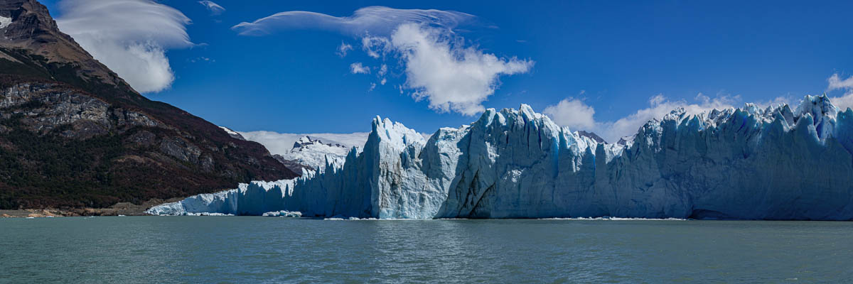 Glacier Perito Moreno : front sud