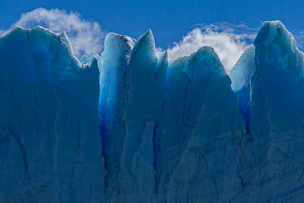 Glacier Perito Moreno : front sud