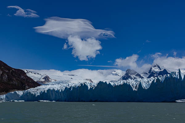 Glacier Perito Moreno : front sud
