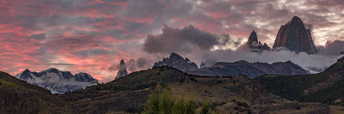 Cerro Adela, cerro Torre et Fitz Roy