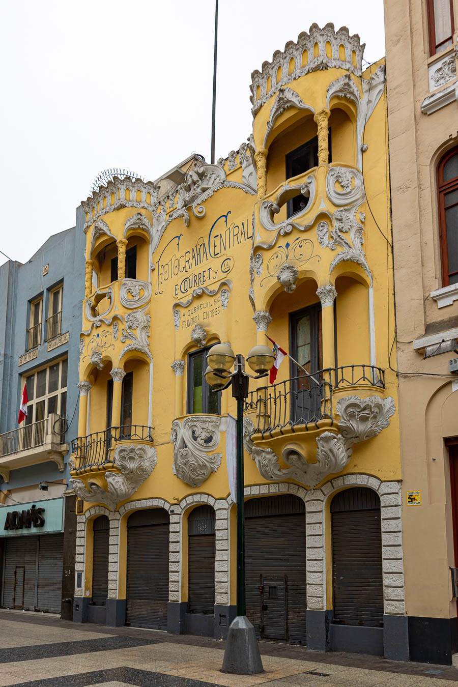 Lima : immeuble baroque