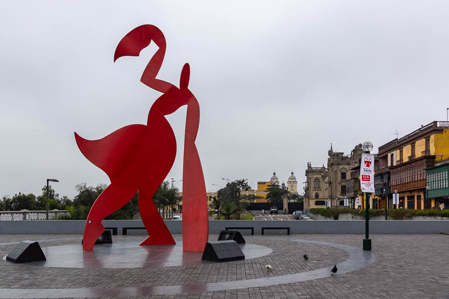 Lima : sculpture moderne