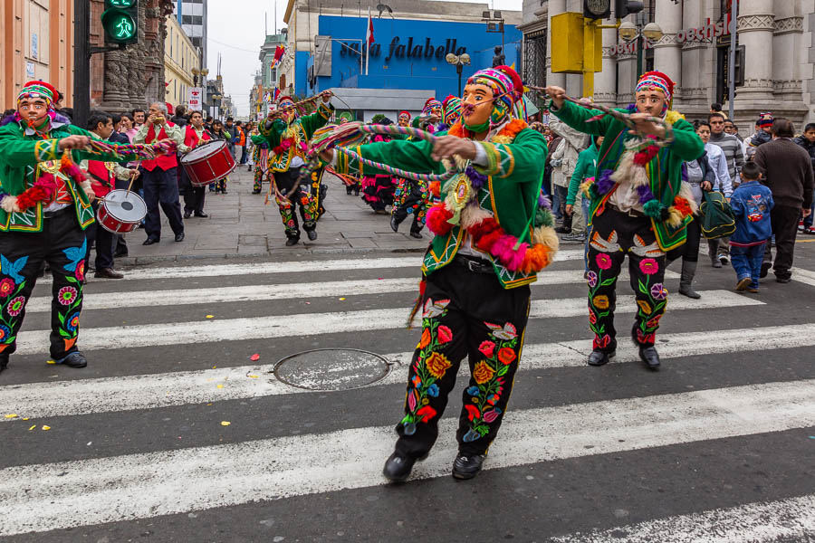 Lima : défilé