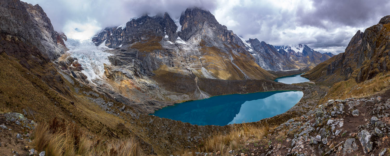 Laguna Quesillococha et laguna Siula