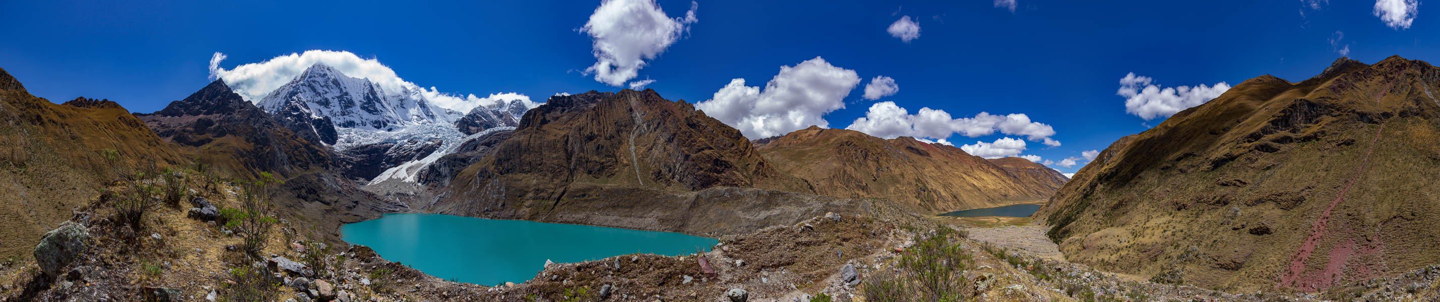 Lagunas Solteracocha  et Jahuacocha