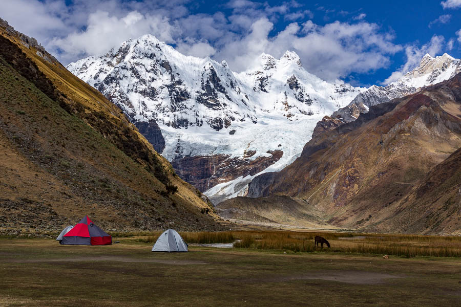 Rondoy, 5870 m, et Jirishanca, 6094 m