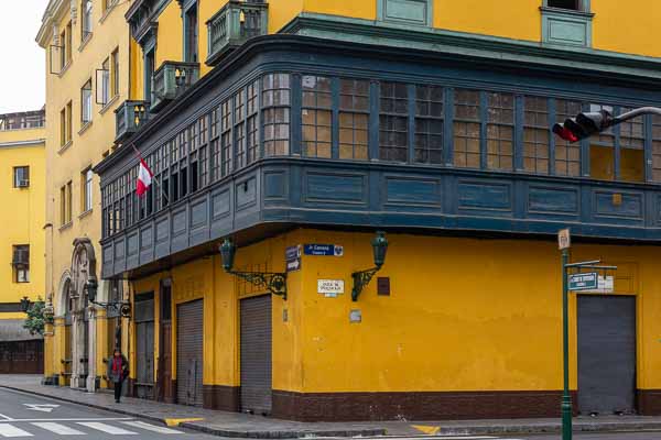 Lima : balcons