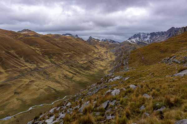 Vallée vers Huallanca