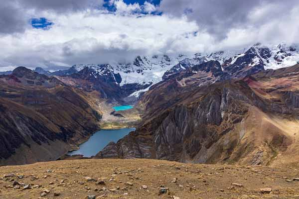 Lagunas Jahuacocha et Solteracocha