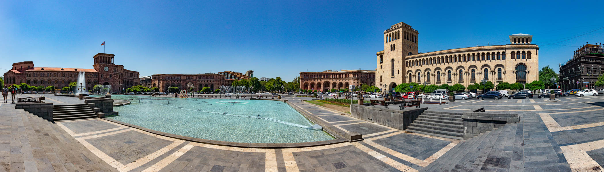 Yerevan : place de la République